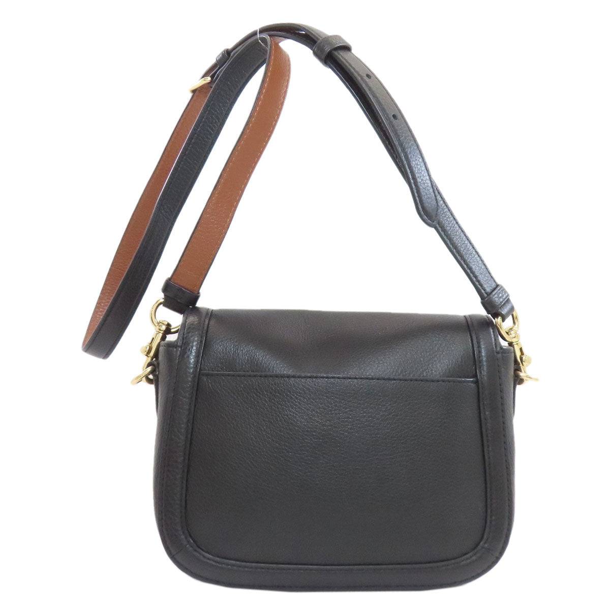 COACH C4058 Saddle Bags with Horse and Carriage Shoulder Bag Leather Ladies [Used]