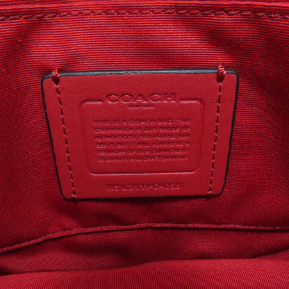 COACH C4058 Saddle Bags with Horse and Carriage Shoulder Bag Leather Ladies [Used]