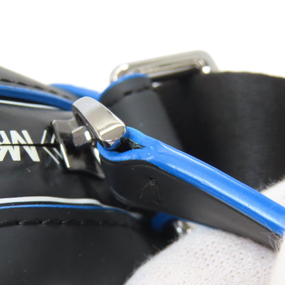 Michael Kors MK logo Shoulder Bag Leather NylonLadies [Used]