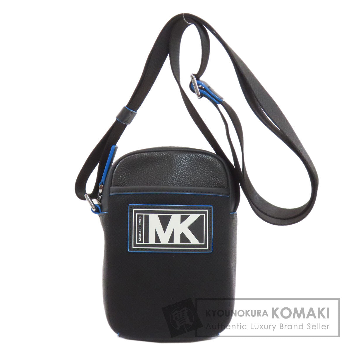 Michael Kors MK logo Shoulder Bag Leather NylonLadies [Used]