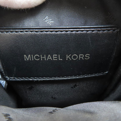 Michael Kors MK logo Shoulder Bag Leather NylonLadies [Used]