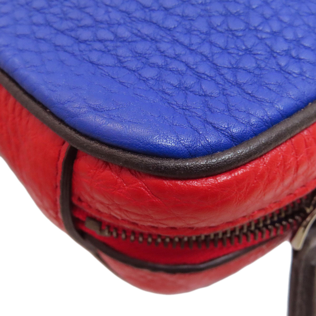 FENDI logo Shoulder Bag Leather Ladies [Used]