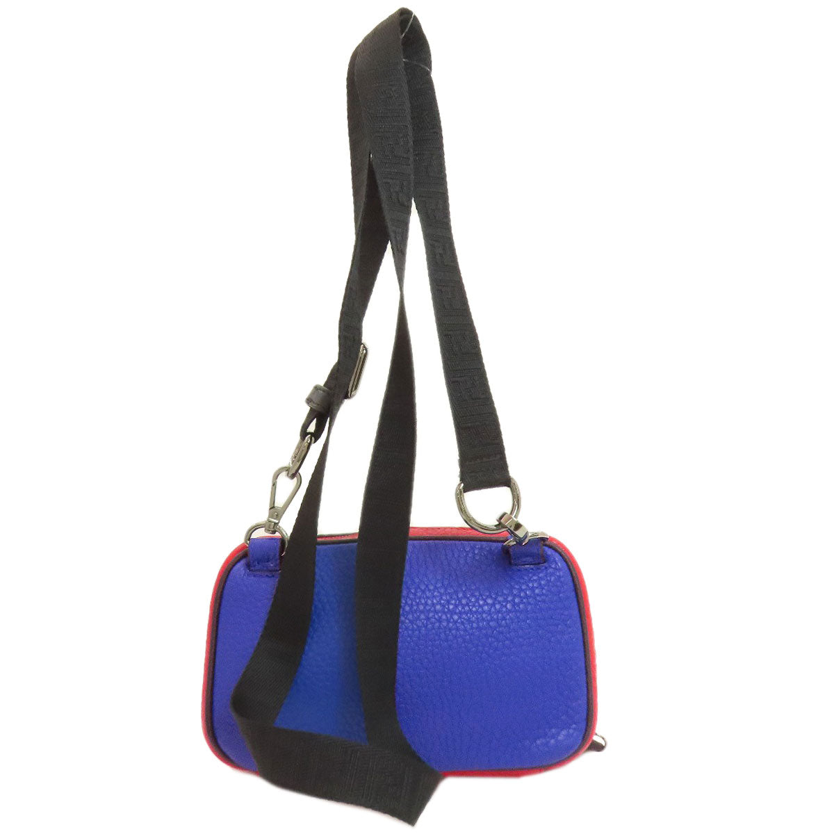 FENDI logo Shoulder Bag Leather Ladies [Used]