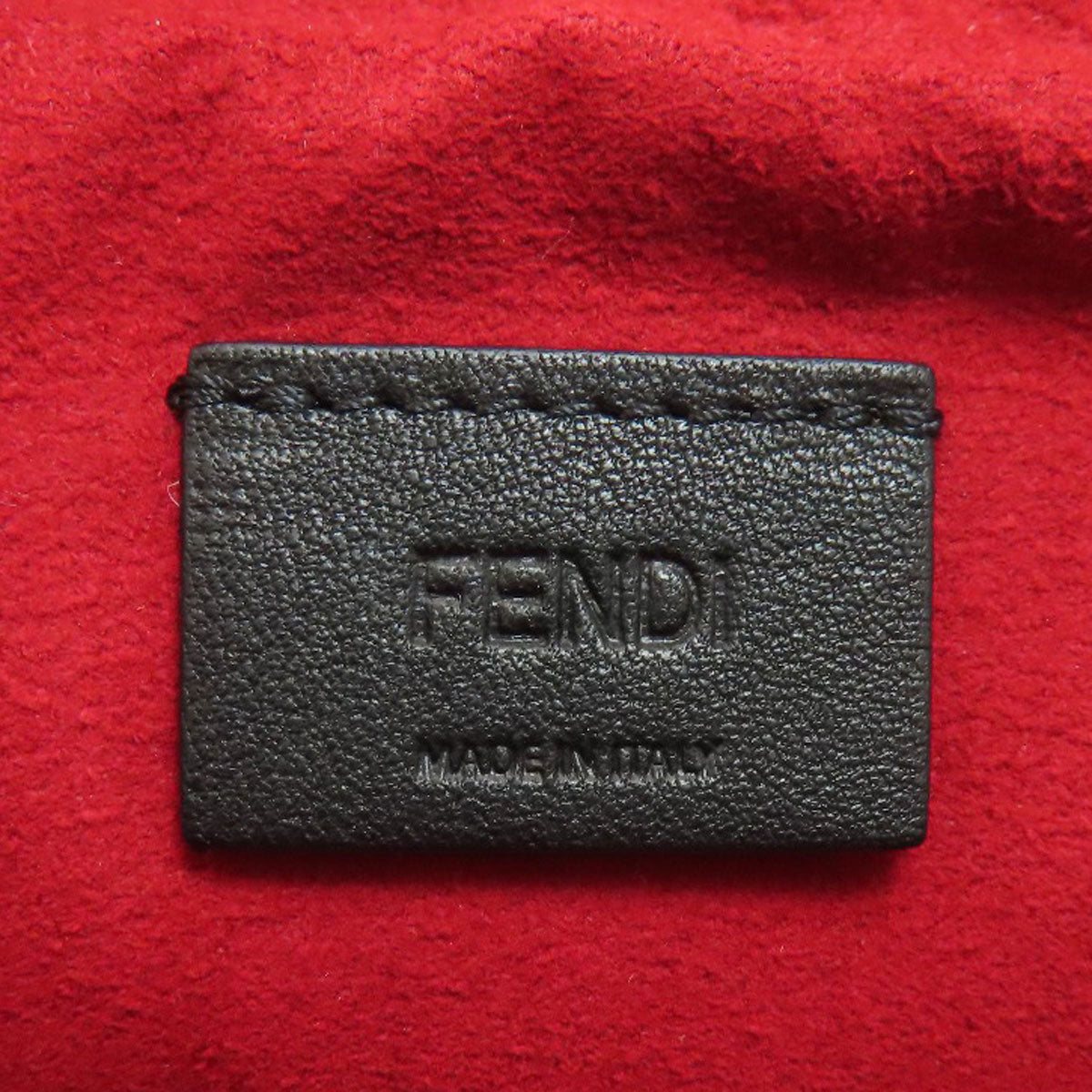 FENDI logo Shoulder Bag Leather Ladies [Used]