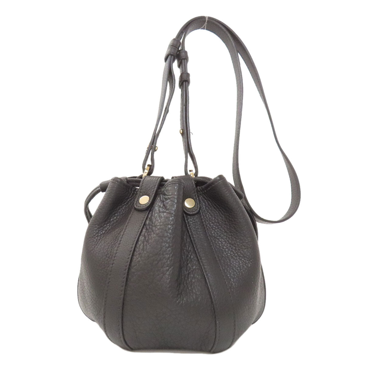 SEE BY CHLOE Drawstring tassel Shoulder Bag Leather Ladies [Used]