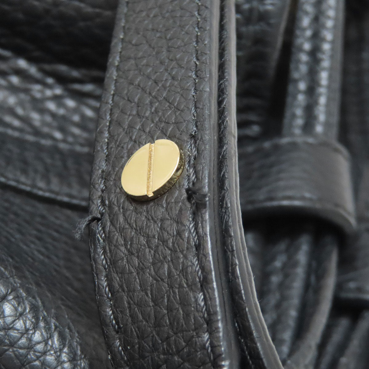 SEE BY CHLOE Drawstring tassel Shoulder Bag Leather Ladies [Used]