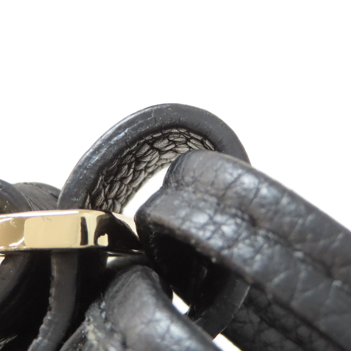 SEE BY CHLOE Drawstring tassel Shoulder Bag Leather Ladies [Used]