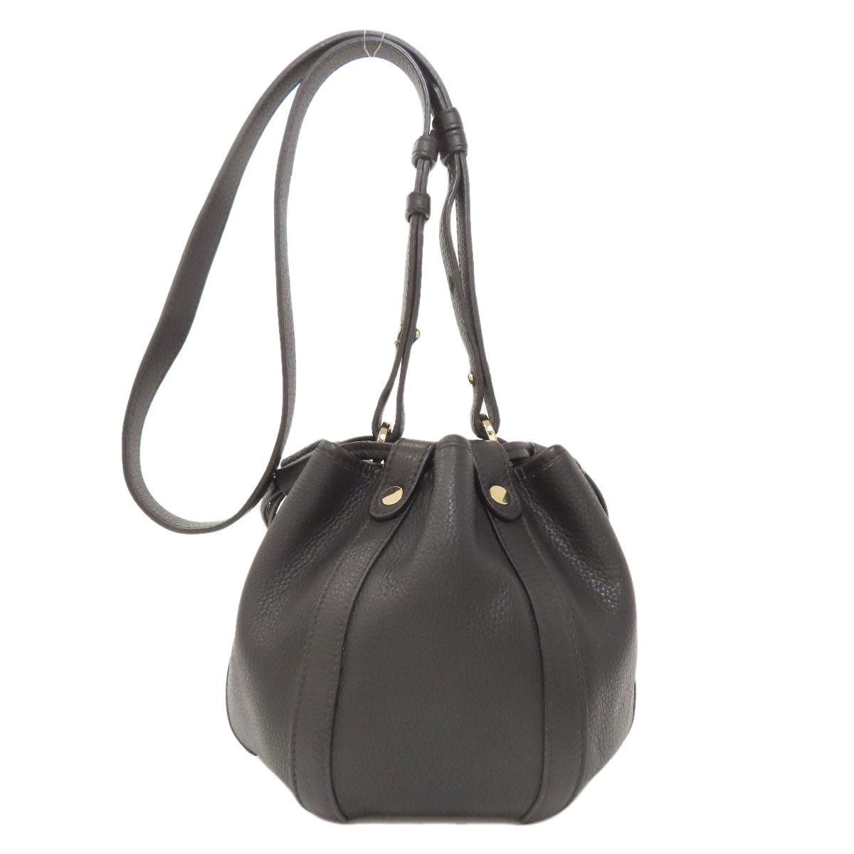 SEE BY CHLOE Drawstring tassel Shoulder Bag Leather Ladies [Used]