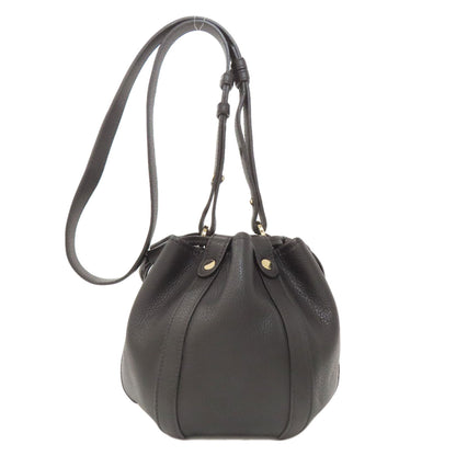 SEE BY CHLOE Drawstring tassel Shoulder Bag Leather Ladies [Used]