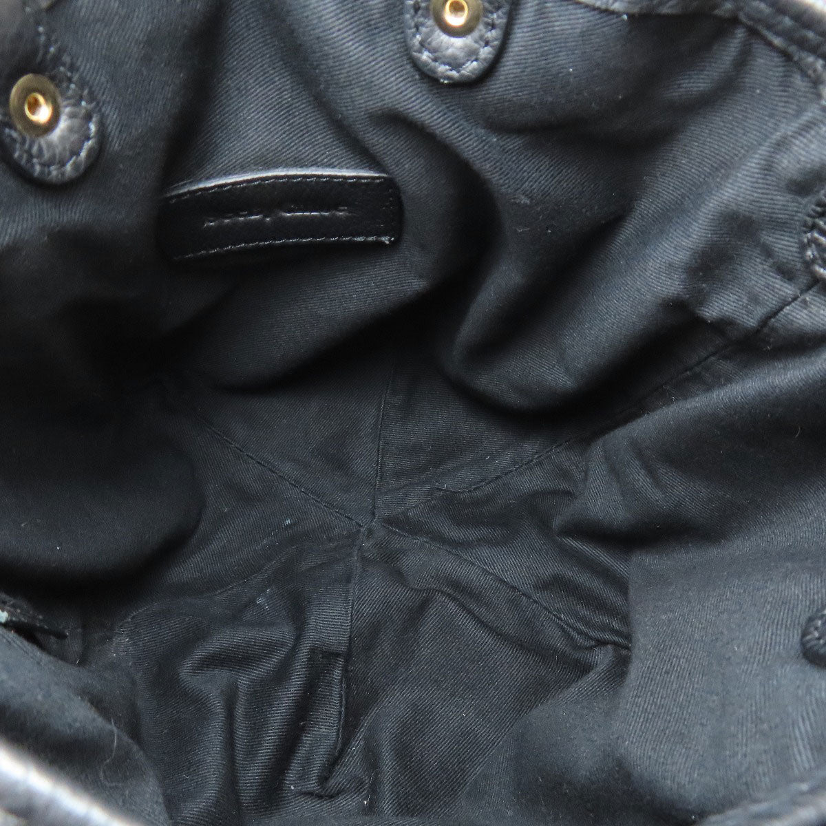 SEE BY CHLOE Drawstring tassel Shoulder Bag Leather Ladies [Used]