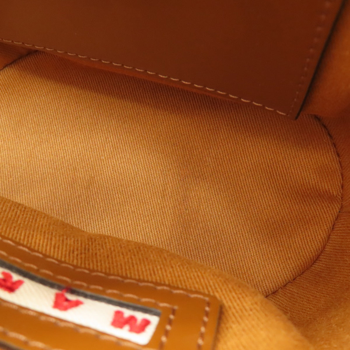 MARNI Tropicalia Bucket 2WAY Shoulder Bag Leather Fake RaffiaLadies [Used]