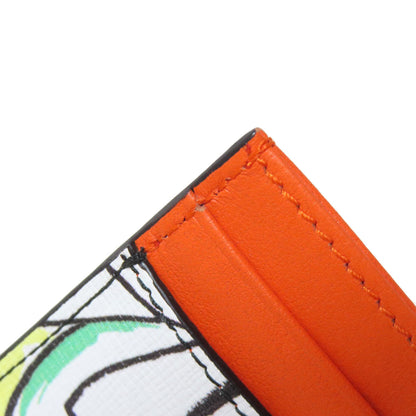 Emilio Pucci Pucci Card Case Leather Ladies [Used]