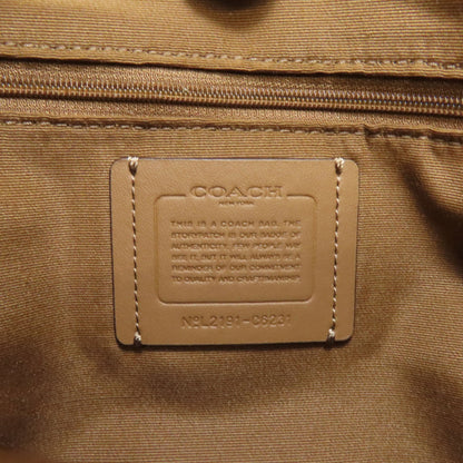 COACH C6231 logo Tote Bag Leather Ladies [Used]