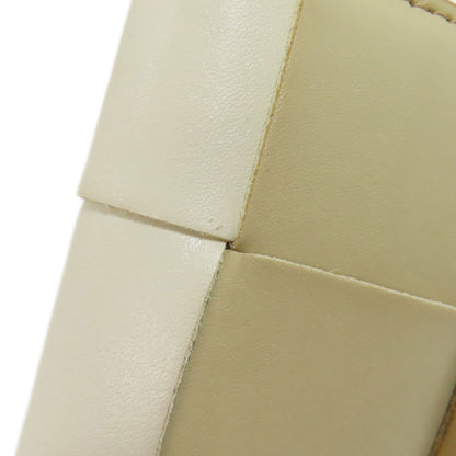 BOTTEGA VENETA Cassette Bifold Wallet Bifold Wallet with Coin Pocket Calf Ladies [Used]