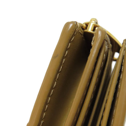 BOTTEGA VENETA Cassette Bifold Wallet Bifold Wallet with Coin Pocket Calf Ladies [Used]