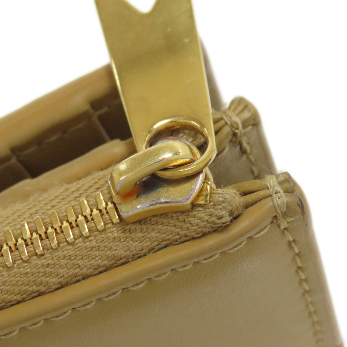 BOTTEGA VENETA Cassette Bifold Wallet Bifold Wallet with Coin Pocket Calf Ladies [Used]