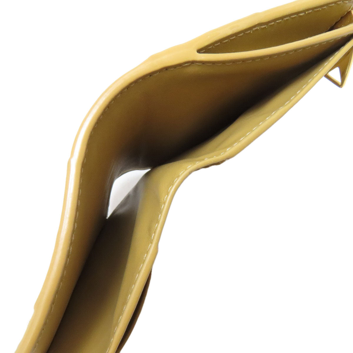 BOTTEGA VENETA Cassette Bifold Wallet Bifold Wallet with Coin Pocket Calf Ladies [Used]