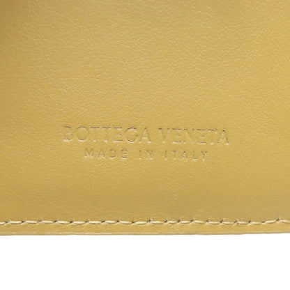 BOTTEGA VENETA Cassette Bifold Wallet Bifold Wallet with Coin Pocket Calf Ladies [Used]