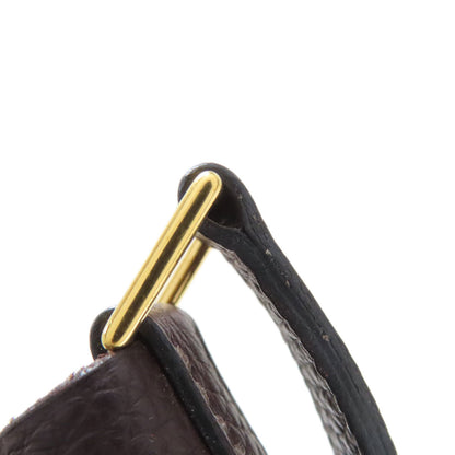 HERMES Picotin Lock PM Rouge Serie GoldHardware Handbag Taurillon Clemence Ladies [Used]