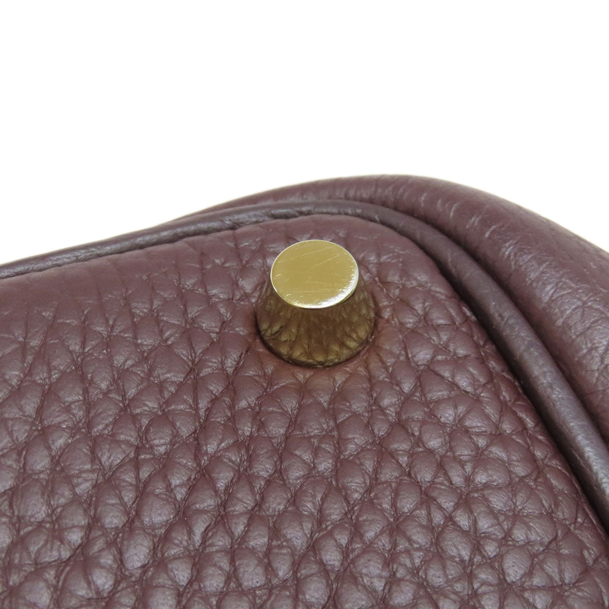 HERMES Picotin Lock PM Rouge Serie GoldHardware Handbag Taurillon Clemence Ladies [Used]