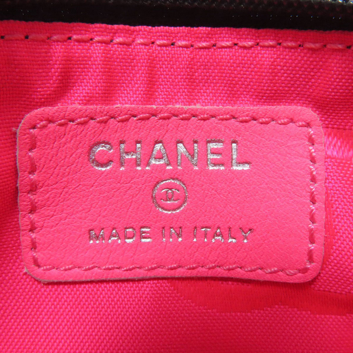 CHANEL COCO Mark Accessory pouch Lambskin Ladies [Used]