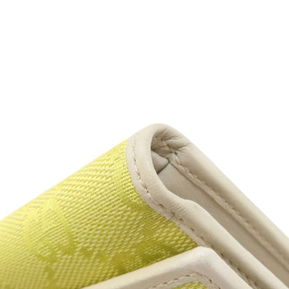 GUCCI 263114 Outlet Tri-fold Wallet GG Bifold Wallet with Coin Pocket Canvas Ladies [Used]