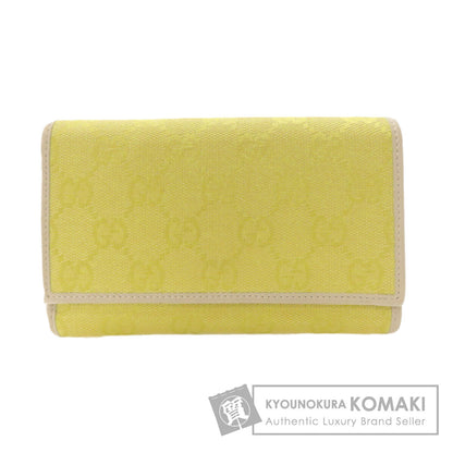 GUCCI 263114 Outlet Tri-fold Wallet GG Bifold Wallet with Coin Pocket Canvas Ladies [Used]