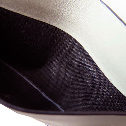 LOEWE Puzzle Compact Bifold Wallet with Coin Pocket Calf Ladies [Used]