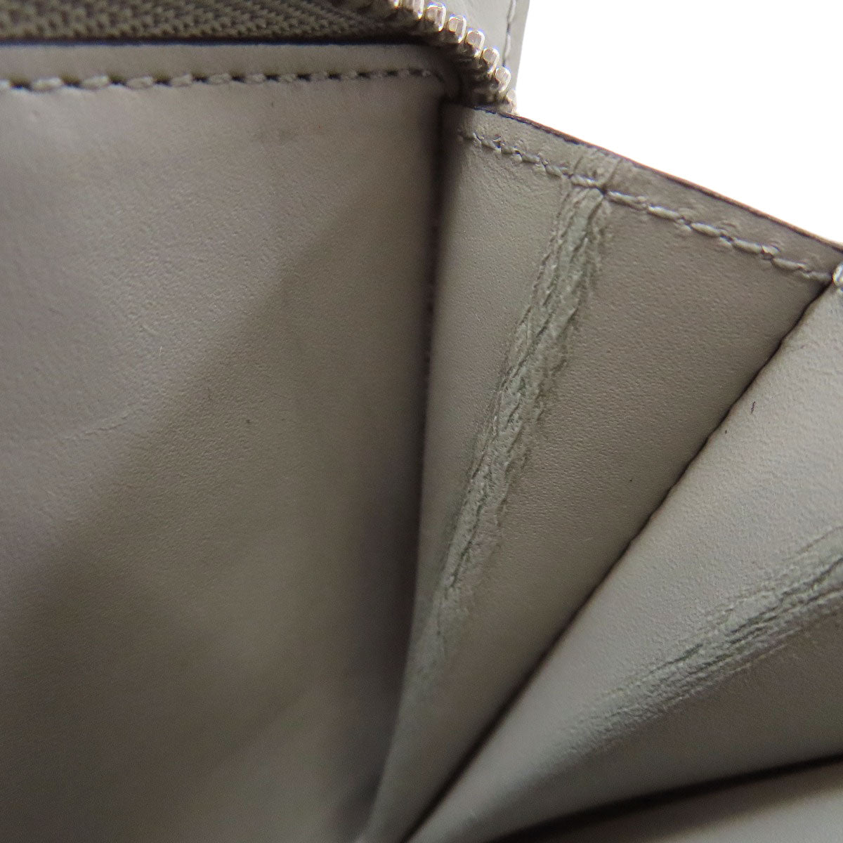 LOEWE Puzzle Compact Bifold Wallet with Coin Pocket Calf Ladies [Used]