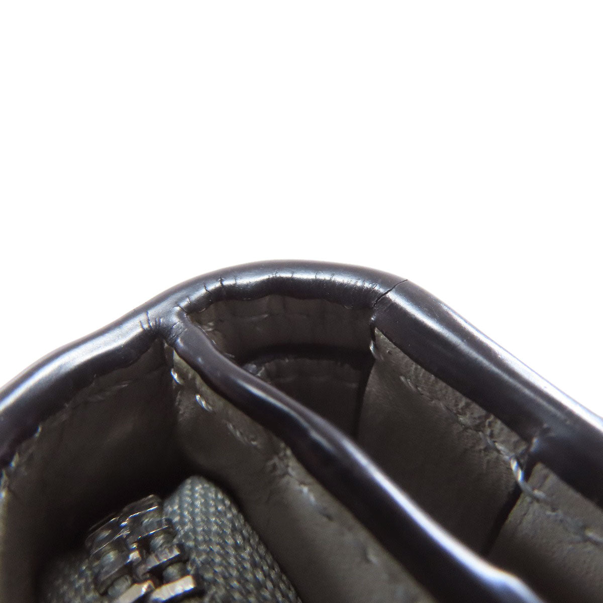 LOEWE Puzzle Compact Bifold Wallet with Coin Pocket Calf Ladies [Used]