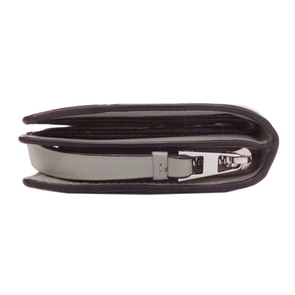 LOEWE Puzzle Compact Bifold Wallet with Coin Pocket Calf Ladies [Used]