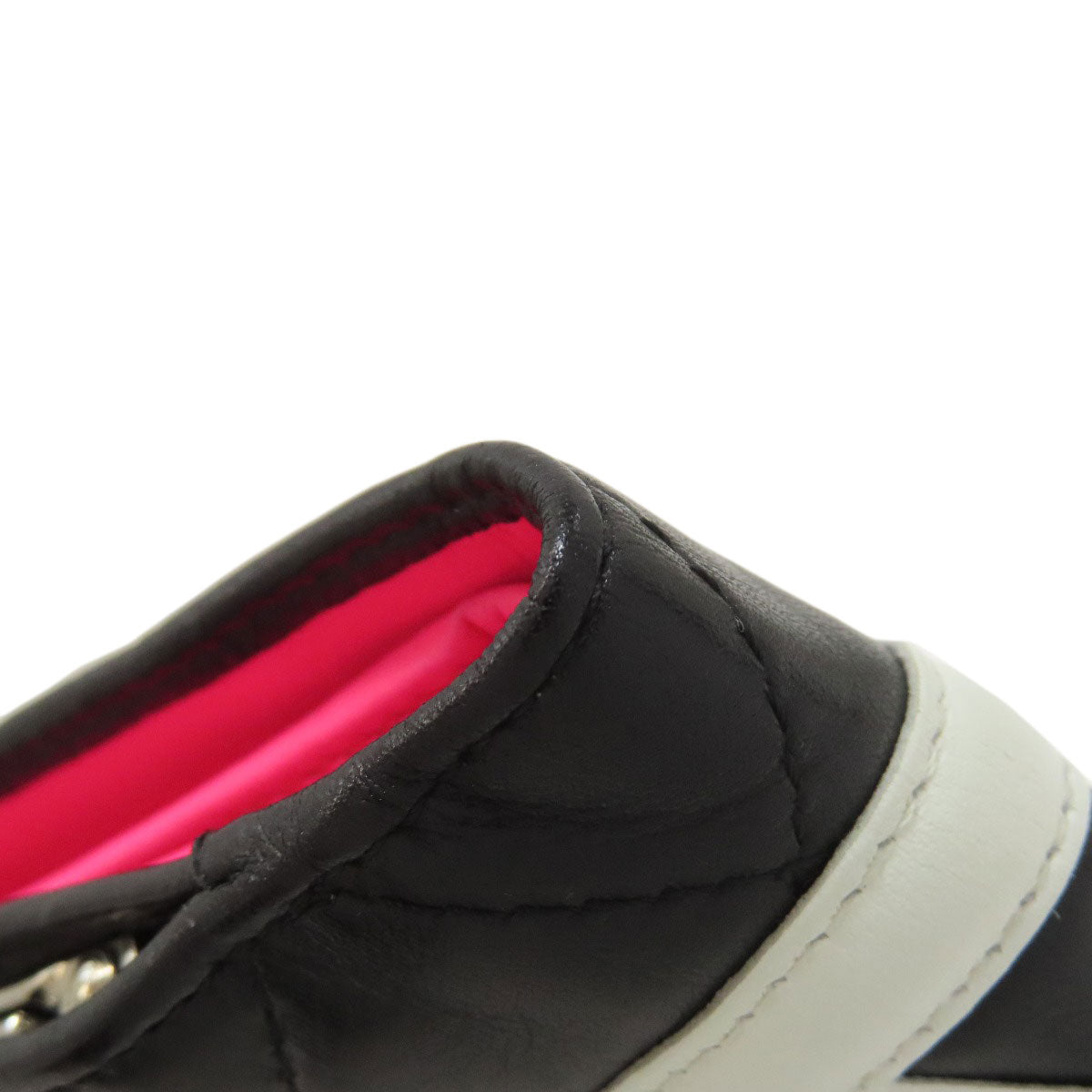 CHANEL CAMBON LINE SilverHardware Bifold Wallet with Coin Pocket Calf Ladies [Used]