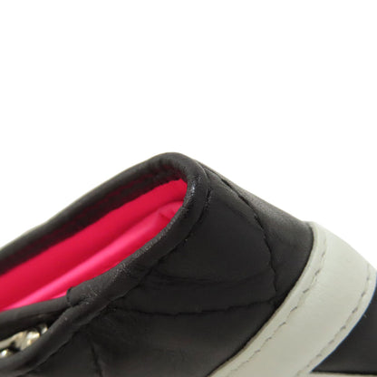 CHANEL CAMBON LINE SilverHardware Bifold Wallet with Coin Pocket Calf Ladies [Used]