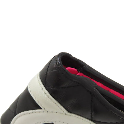 CHANEL CAMBON LINE SilverHardware Bifold Wallet with Coin Pocket Calf Ladies [Used]