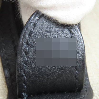 HERMES Slicked Back SilverHardware Backpack Â· Daypack Canvas CalfLadies [Used]