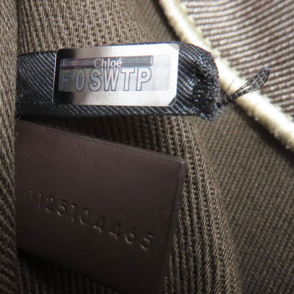 CHLOE Carry Small Handbag Canvas Ladies [Used]