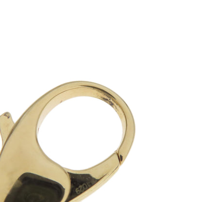 LOUIS VUITTON M66128 Bijoux Sac Animania Squirrel Motif Bag Charm key ring Metal Ladies [Used]