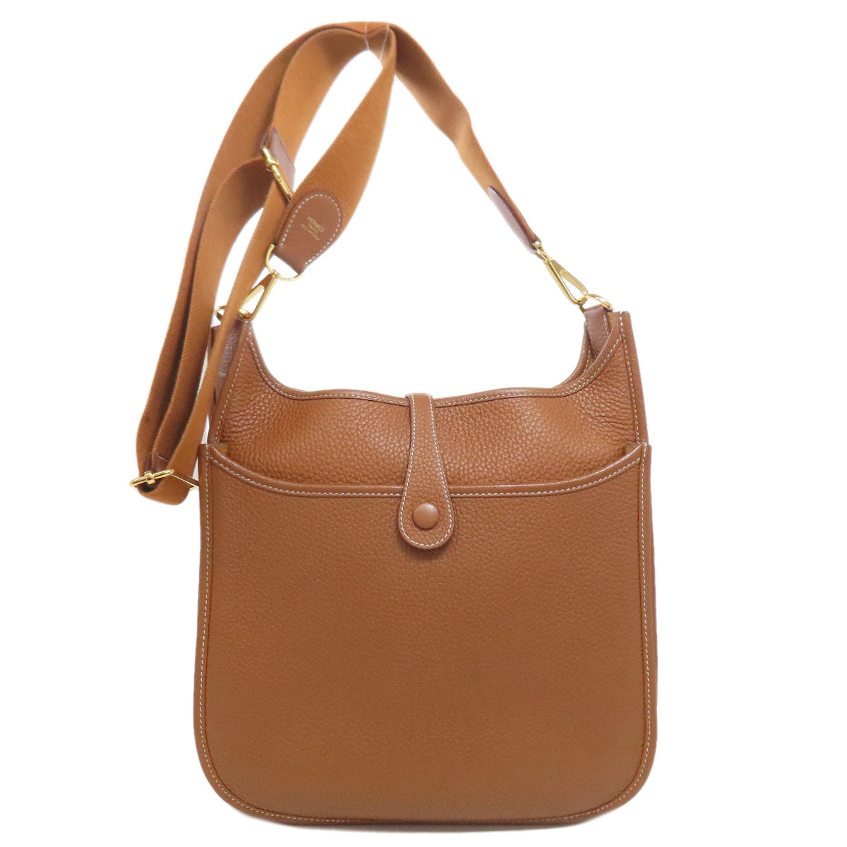 HERMES Evelyne 3 PM GoldHardware Shoulder Bag Taurillon Clemence Ladies [Used]