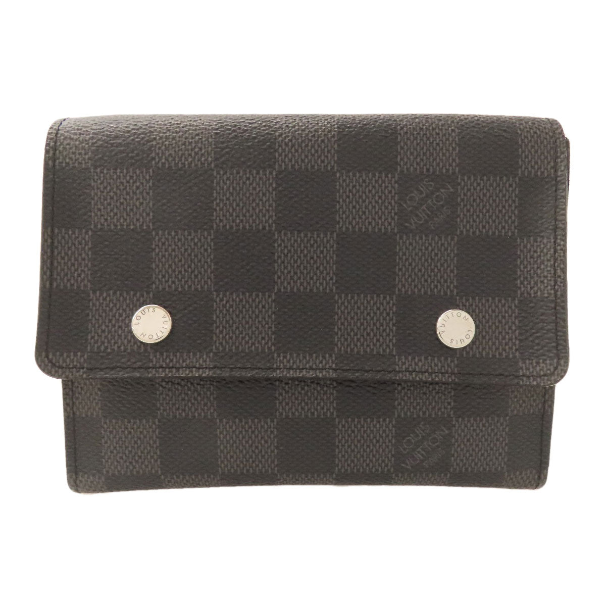 LOUIS VUITTON N63083 Portefeiulle, Compact, Modular Bifold Wallet with Coin Pocket Damier canvas mens [Used]