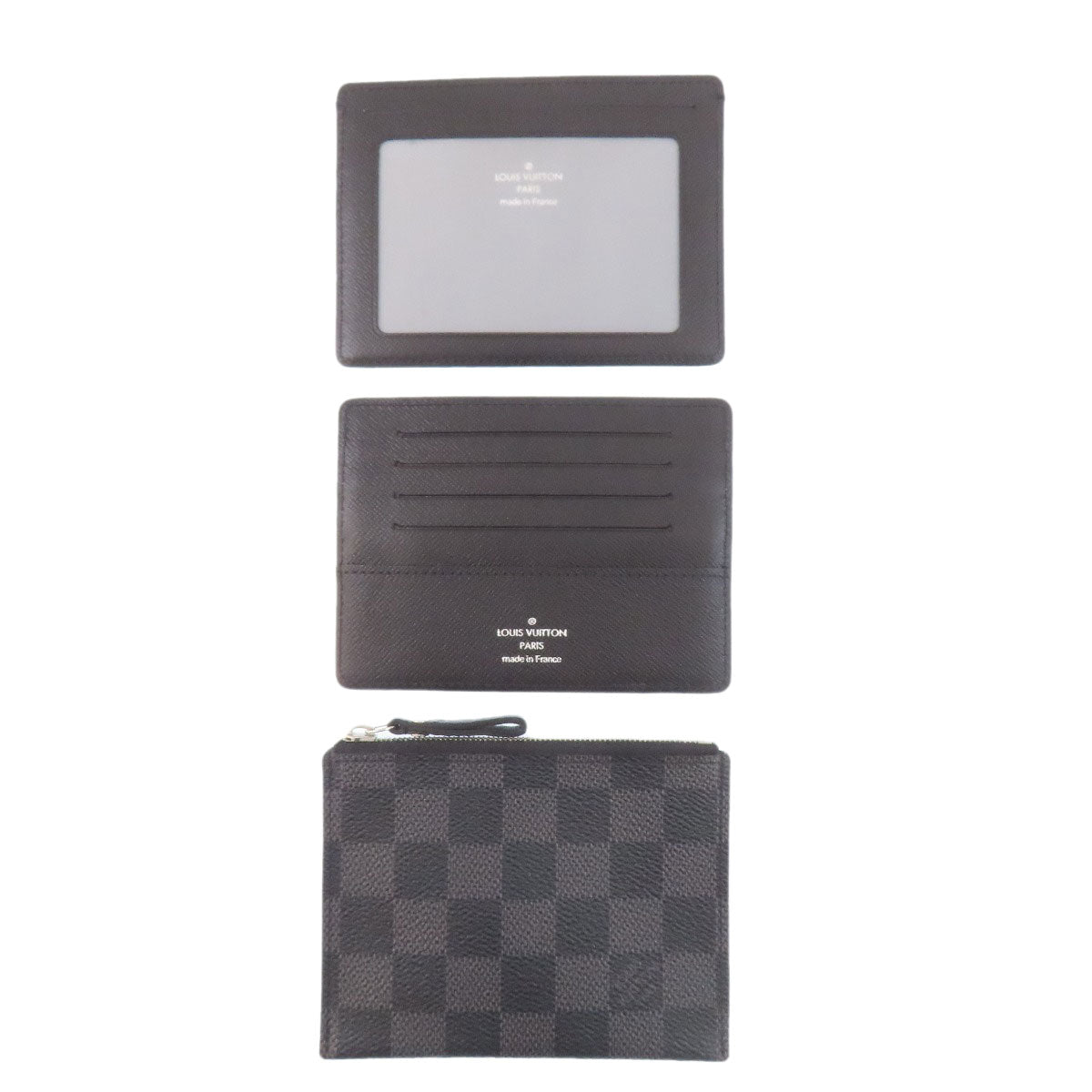 LOUIS VUITTON N63083 Portefeiulle, Compact, Modular Bifold Wallet with Coin Pocket Damier canvas mens [Used]