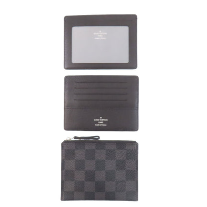 LOUIS VUITTON N63083 Portefeiulle, Compact, Modular Bifold Wallet with Coin Pocket Damier canvas mens [Used]