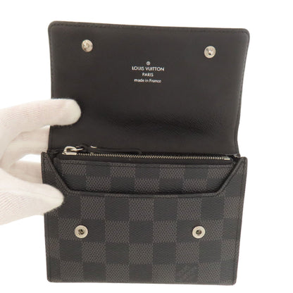 LOUIS VUITTON N63083 Portefeiulle, Compact, Modular Bifold Wallet with Coin Pocket Damier canvas mens [Used]