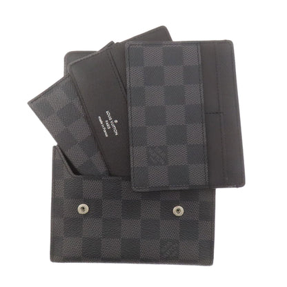 LOUIS VUITTON N63083 Portefeiulle, Compact, Modular Bifold Wallet with Coin Pocket Damier canvas mens [Used]