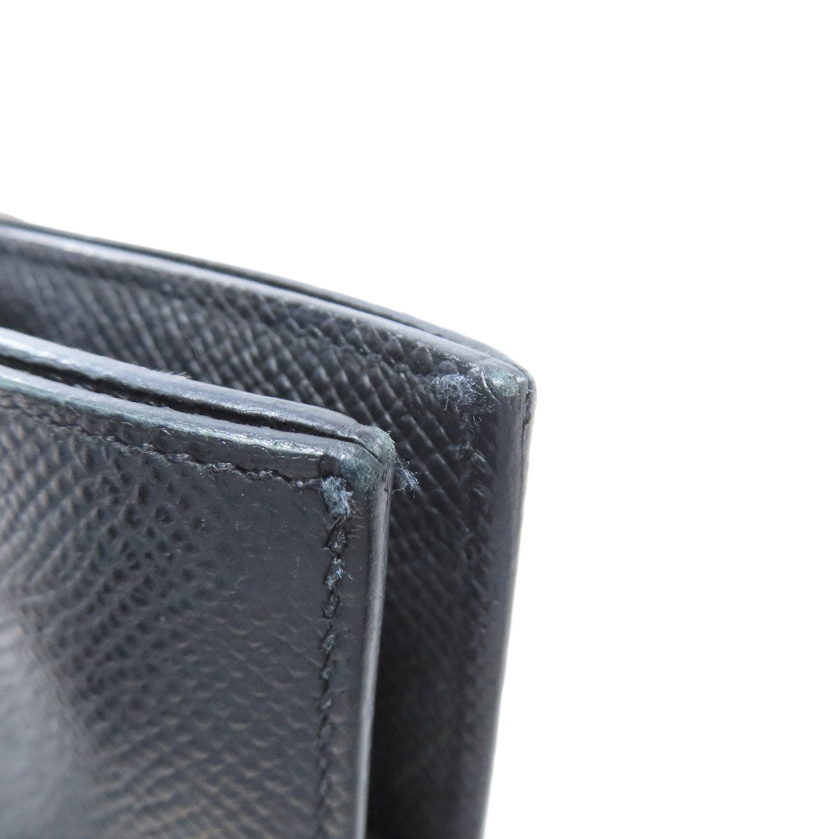 HERMES Bearn Compact GoldHardware Bifold Wallet with Coin Pocket Epsom Ladies [Used]