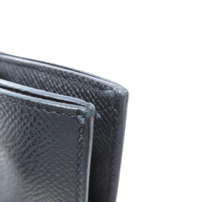 HERMES Bearn Compact GoldHardware Bifold Wallet with Coin Pocket Epsom Ladies [Used]