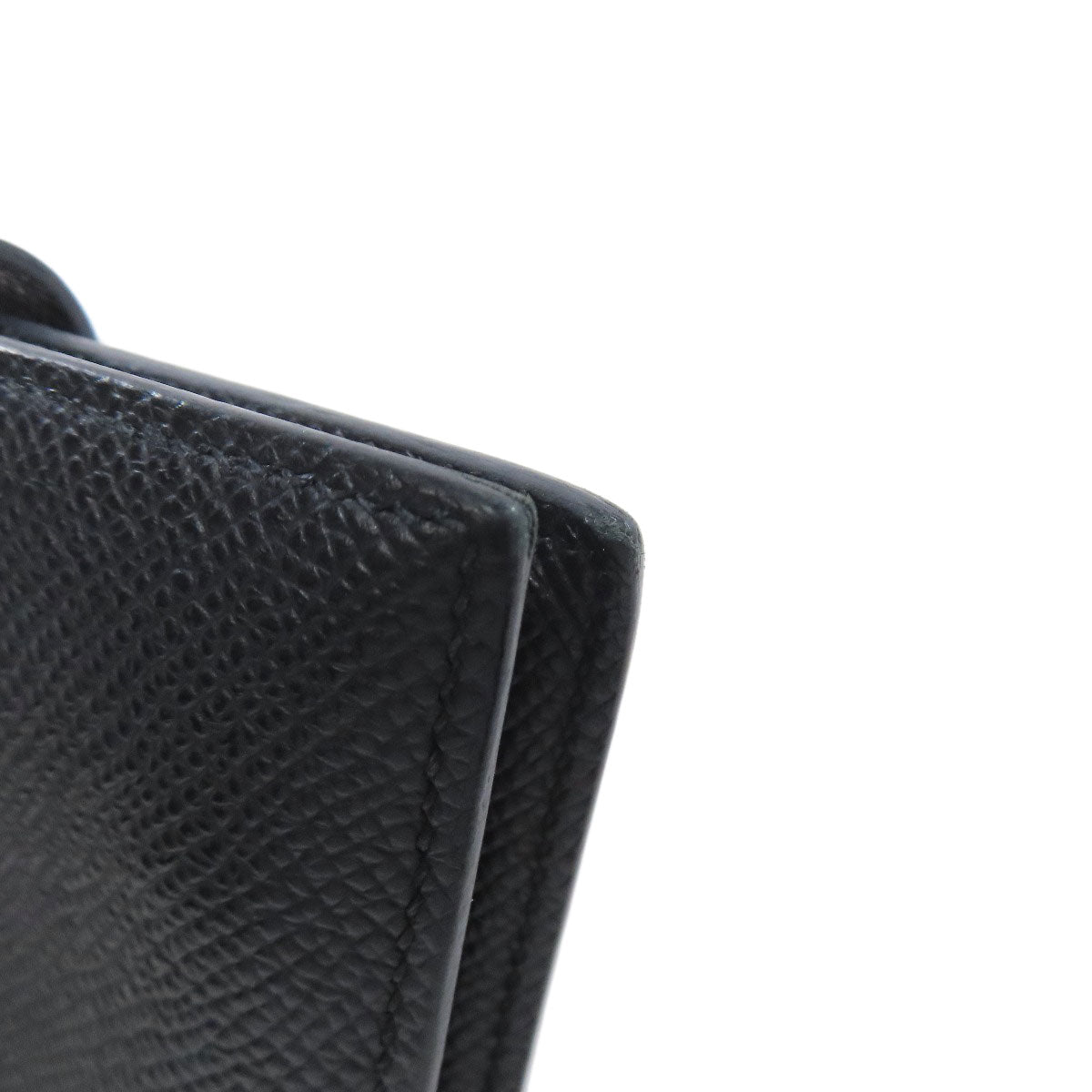 HERMES Bearn Compact GoldHardware Bifold Wallet with Coin Pocket Epsom Ladies [Used]