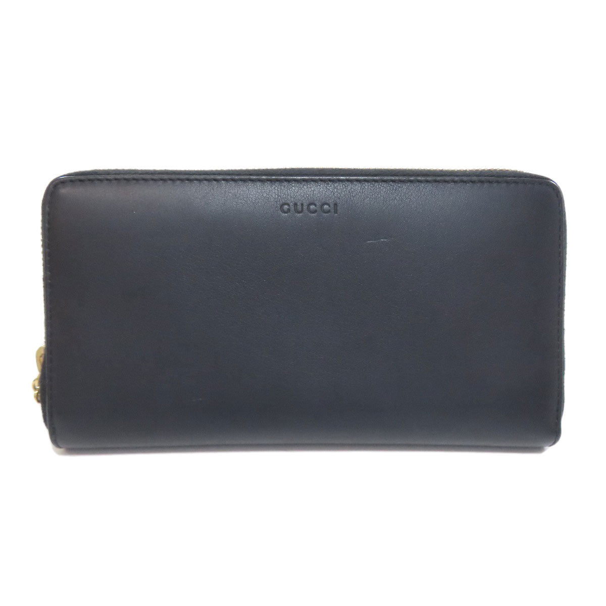 GUCCI 453158 Nimfair Zip Around Bamboo Long wallet (with coin pocket) Calf Ladies [Used]