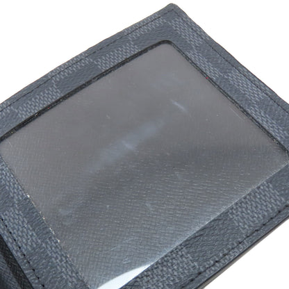 LOUIS VUITTON N60053 Portefeiulle Amerigo NM Bifold Wallet with Coin Pocket Damier canvas mens [Used]