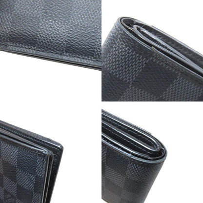 LOUIS VUITTON N60053 Portefeiulle Amerigo NM Bifold Wallet with Coin Pocket Damier canvas mens [Used]