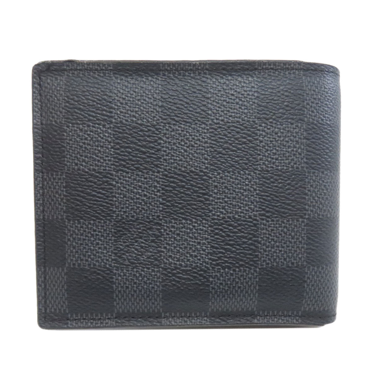 LOUIS VUITTON N60053 Portefeiulle Amerigo NM Bifold Wallet with Coin Pocket Damier canvas mens [Used]
